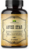 Star Anise Dietary Supplement – 100 Capsules Anise Extract for Men and Women – Natural 1000mg Powerful Formula with No Fillers, Preservatives – Im...