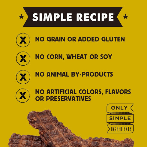 Cloud Star Wag More Bark Less Jerky: Philly Cheesesteak Beef - 10 oz....