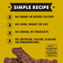 Cloud Star Wag More Bark Less Jerky: Philly Cheesesteak Beef - 10 oz....