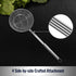 Hiware Solid Stainless Steel Spider Strainer Skimmer Ladle, Kitchen Utensils Wire Strainer Pasta Spoon, 7 Inch...