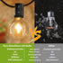 25Ft G40 String Lights, Patio Lights with 13 Bulbs(1 Spare), Waterproof Connectable Shatterproof Outdoor String Lights for Backyard Porch Balcony ...