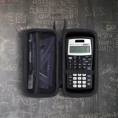 Khanka Hard Travel Case Replacement for Texas Instruments TI-30XIIS Scientific Calculator, Case Only (Black)...