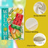 Welcome Summer Watermelon Popsicles Decorative Garden Flag, Sun Yellow Flower Yard Outside Decorations, Seasonal Burlap Outdoor Small Home Decor D...