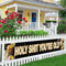 Holy Shit You’re Old Large Banner, Funny Birthday Banner, Happy Birthday Lawn Sign Porch Sign for 30th 40th 50h 60th 70th 80th 90th Birthday Party...