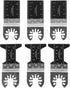 WEN MTB206 6-Piece Oscillating Multi-Tool Bi-Metal Wood and Metal Cutting Blade Set...