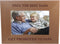 CustomGiftsNow Only The Best Dads Get Promoted to Papa 4-inch x 6-Inch Wood Picture Frame...