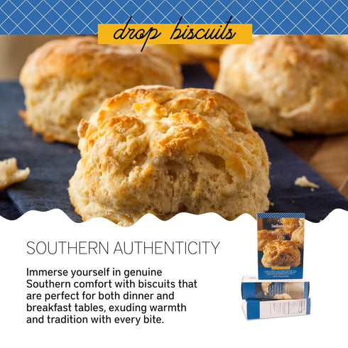 Southern Living Gourmet Original Biscuit Mix, Easy-to-Bake Delight, Dinner Biscuits, Breakfast Biscuits, Baking Mix, Pantry Staple, Makes 10 Biscu...