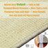 Cat Scratcher Mat, 23.6x15.7” Natural Sisal Scratching Mat with Velcro Tape,Stick on Floor and Wall Cat Scratch Pad Rug, Horizontal Cat Scratch Ma...
