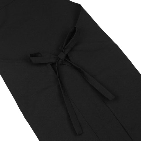 Apron for Men Women with Adjustable Straps and Large Pockets, Canvas Cotton Cooking Kitchen Chef Bib Aprons Waterproof Black...