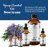 Organic Hyssop Essential Oil with Fresh Floral Scent, 100% Pure & Natural Essential Oil for Aromatherapy, Home Essential Diffuser Oil - USDA Certi...