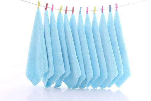 12 Pack Baby Washcloths - Extra Absorbent and Soft Wash Clothes for Newborns, Infants and Toddlers - Suitable for Baby Skin and New Born - Microfi...
