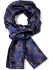 YOHOWA Mens/Womens Lightweight Silk Scarf Fashion Print Paisley Scarves Neckerchief Shawl Autumn Winter 63"x20"...