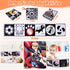 High Contrast Baby Toys for Newborn, Infant Black and White Baby Toys 0-6 6-12 Months, Tummy Time Toys, Soft Crinkle Baby Books Toys for Newborn B...