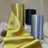 8 Inch x 25 Yards Gold Satin Ribbon for Cutting Ceremony Wide Solid Fabric Large Ribbon for Grand Opening Wedding Birthday Party Decoration Bows C...