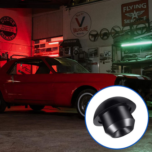 25 Pack 8mm Bottle/Floor Jack Oil Filler Plug Bung, Horizontal Jack Plugs Rubber Reservoir Oil Filler Plug, Horizontal Hydraulic Top Pressure Rod...