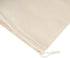 PALTERWEAR 100 Percent Natural Cotton Double Drawstring Mesh Bag For Herbs, Nuts, Spices (10 x 12 Inch - Set of 5)...