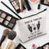 G2TUP Witch Gift Wicca Witchcraft Cosmetic Bag Thick Thighs Witch Vibes Makeup Bag Halloween Pagan Wiccan Gift (Thick Thighs Witch Vibes White Bag...