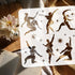 FINGERINSPIRE Dancing with Matisse Painting Stencil 11.8x11.8inch Reusable Dancer Stencils for Painting Dancing Matisse Drawing Template Decorativ...