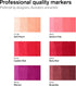 Winsor & Newton ProMarker Set, 6 Count, Red Tones...