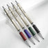 Nicpro 4 PCS Premium 2.0 mm Mechanical Pencils Set, 108 Colored & Black (HB 2B) Lead Refills, Art Metal 2mm Carpenter Pencil with 2 Erasers, 2 Sha...