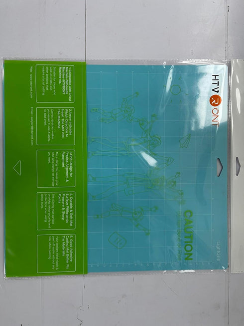 HTVRONT Cutting Mat, 3 Pcs Cutting Mat 12x12(Standard, Light, StrongGrip) Compatible with Cricut Maker 3/Maker 4/Maker/Explore 3/4/Air 2/One, Vari...