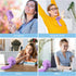 Handheld Fan, Portable Fan, 4000mAh USB Rechargeable Personal Fan, 180° Foldable Mini Desk Fan, 6 Wind Speed, LCD Digital Display, Lanyard as Neck...