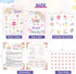 WERNNSAI Unicorn Party Games Unicorn Bingo Cards for 24 Players- Rainbow Birthday Party Game for Girls Kids Adults Board Game Classroom Family Act...