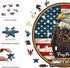 Wooden Puzzle for Adults, Eagle Wooden Jigsaw Puzzles(11.1 * 11.2in-200pcs), Beautiful Wooden Puzzle with Box Birthday Gifts for Adults and Kids F...