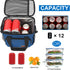 Femuar Lunch Bags for Women/Men, Insulated Lunch Bag for Work Office Picnic - Lunch Cooler Bag Leakproof Lunch Box with Adjustable Shoulder Strap ...