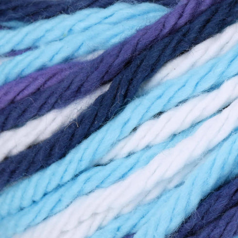 Lily Sugar 'N Cream The Original Ombre Yarn, 2oz, Gauge 4 Medium, 100% Cotton, Moondance - Machine Wash & Dry...