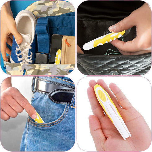 2Pcs Travel Toothbrush Kit Portable Toothbrush Soft Bristles Brushes Folding Toothbrush Bulk Collapsible Toothbrush for Camping Hiking...