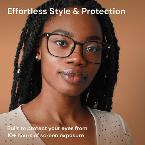 Gaoye Stylish Blue Light Glasses for Woman - Computer Glasses up to 99% Blue Light Blocking - Lightweight Frames - 3 pack...