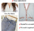 18 Sets No Sew Buttons Cover Up Buttons Replacement Instant Removable Reusable Multipurpose for Jeans Pant Shirt Coat… (4Multicolor)...