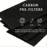 Nispira AER1 Filter Replacement for Holmes Air Purifier HAPF30AT HAP242-NUC Total Air 4 HEPA 4 Carbon Booster, Remove Odor Smoke VOCs 1.2 x 10 x 4...