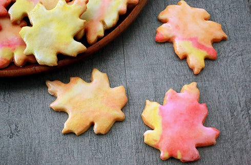 8PCS Large Fall Thanksgiving Cookie Cutter Set - Turkey, Pumpkin, Maple/Oak/Teardrop Leaf, Squirrel and Acorn...