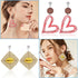 200Pcs Earring Studs for Jewelry Making, Hypoallergenic Ball Post Earring Studs Earring Findings Earring Posts with Loop with 200Pcs Silicone Clea...