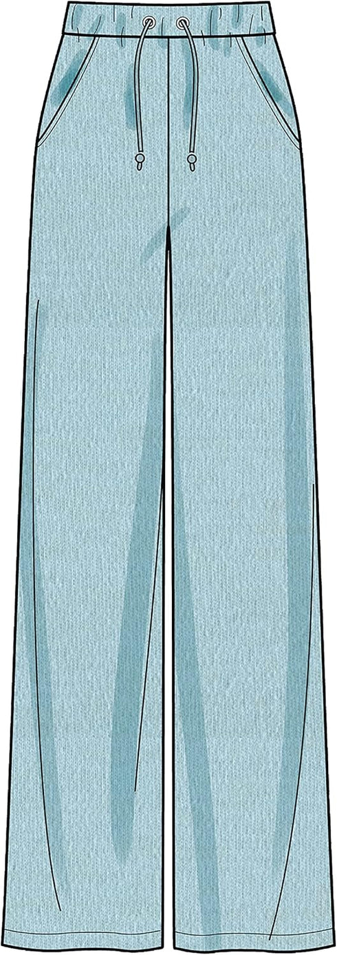Simplicity Misses' Sleeveless Top, Button Front Cardigan, and Pull-On Pants Packet, Code 9272 Sewing Pattern, Sizes XS-XL, White...