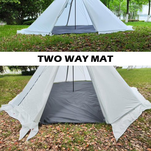 TRIWONDER Camping Tarp Waterproof Tent Footprint Hammock Rain Fly Cover Ground Cloth Small Lightweight Tent Floor Mat Camp Shelter Canopy for Hiki...