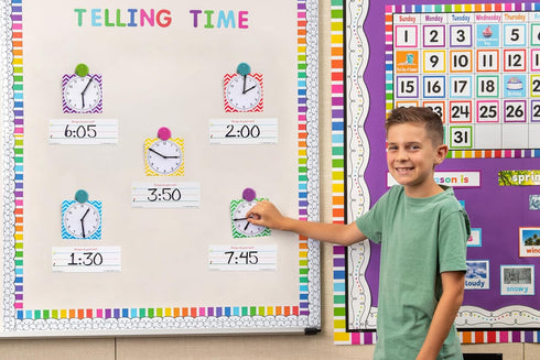 Teacher Created Resources Colorful Brights Magnetic Clips...