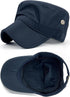 Hidden Pocket Cadet Army Hat Quick Dry Military Style Flat Top Baseball Dad Sun Cap...