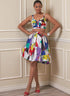 Vogue Misses' Lined Bra Top, Semi-Fitted Shorts, and Skirt Sewing Pattern Kit, Design Code V1893, Sizes 6-8-10-12-14...