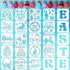 25 Pieces Easter Stencils Easter Theme Templates Reusable Plastic Drawing Stencils Journal Painting Templates for Easter Party Home Decor DIY Craf...