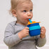 Easy Learn Drink and Snack Set – Toddler Straw Learning Cup, Silicone Baby Cup, Silicone Straw Training Cup for Baby + Toddler, Toddler Training S...
