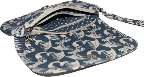 bungalow 360 Wristlet Clutch...