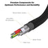 Scosche i3B10SG-SP STRIKELINE Premium MFi Certified Lightning™ Charge & Sync Braided Cable for All Lightning Devices 10-ft. Space Gray...
