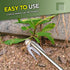 Weeding Artifact Uprooting Garden Weeding Tool, Upgraded Weed Removal Tool, Stainless Steel/Manganese Steel Weed Puller Manual Weeders for Home Ga...