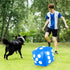 4 Pieces Jumbo Inflatable Dice 12.6 Inch Large Inflatable Dice Fun Giant Inflatable Dice Toy for Indoor Outdoor Lawn Game Pool Party Board Game, B...