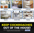 GATCH Roach Traps Indoor (12 Pack), Sticky Baited Cockroach Traps, Roach Killer Indoor Infestation, Adhesive Glue Traps for Roaches, Insects, Home...