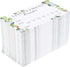 Paper Junkie 200 Pack Green Foliage Appointment Reminder Cards - Double-Sided Design Appointments Reminder Cards for Salons, Dentists, Doctors, Ha...