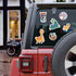 50 Pcs Funny Llama Stickers Waterproof Decals Vinyl Cute Animal Alpaca Camel Theme Sticker Patches Bottles Computer Laptop Phone Case Motorcycle f...
